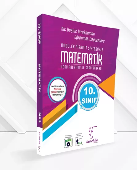 KAREKÖK 10.SINIF MATEMATİK KONU ANLATIMLI SORU BANKASI 2025-26 YENİ MÜFREDAT