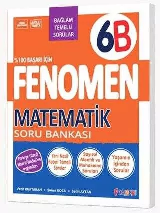 Fenomen 6. Sınıf Matematik B Fenomen Soru Bankası  2026-2027 **YENİ**