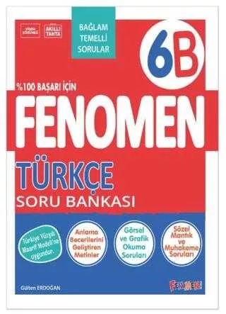 Fenomen Okul Yayınları 6. Sınıf Türkçe Fenomen Soru Bankası 2026-2027 **YENİ**