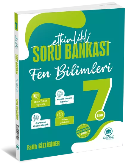 Çanta 7. Sınıf Fen Bilimleri Etkinlikli Kazanım Sıralı Soru Bankası 2027