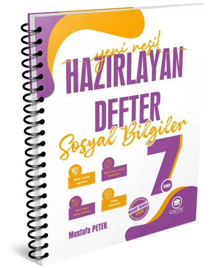 Çanta 7. Sınıf Sosyal Bilgiler Hazırlayan Defter 2027