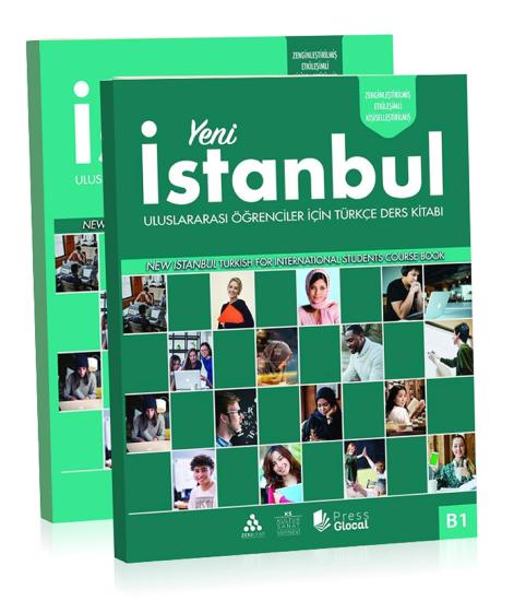 Yeni İstanbul B1 Yabancılar İçin Türkçe Ders kitabı +Çalışma Kitabı (Qr Kod Cd’Siz)