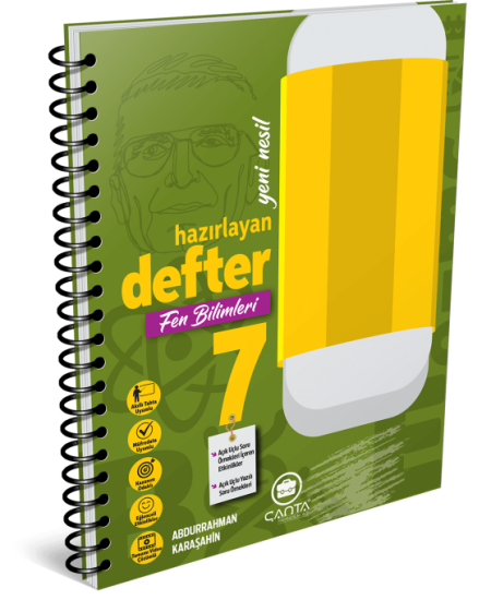 ÇANTA 7. Sınıf Fen Bilimleri Hazırlayan Defter