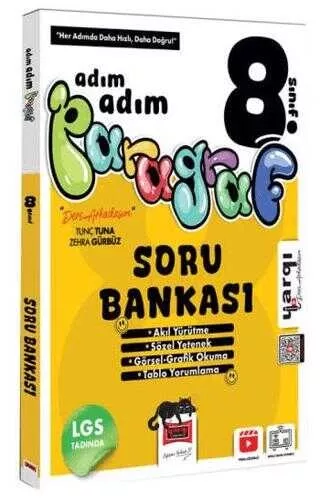 Yargı 8. Sınıf Ders Arkadaşım Adım Adım Paragraf Soru Bankası