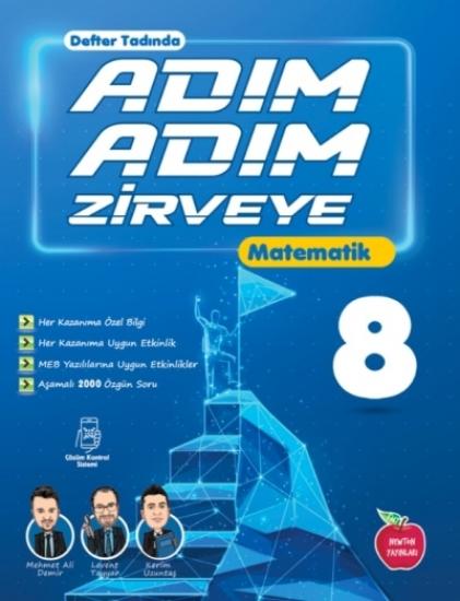 NEWTON 8.SINIF ADIM ADIM ETKİNLİKLİ KONU ANLATIMLI  SORU BANKALARI MATEMATİK YENİ