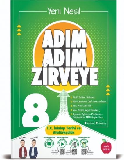 NEWTON 8.SINIF ADIM ADIM ETKİNLİKLİ KONU ANLATIMLI  SORU BANKALARI TC.İNKILAP TARİHİ VE ATATÜRKÇÜLÜK