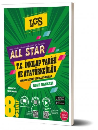 NEWTON 8.SINIF ALL STAR SORU BANKASIT.C. İNKLAP TARİHİ VE ATATÜRKÇÜLÜK