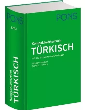 PONS Kompaktwörterbuch Türkisch: Türkisch-Deutsch / Deutsch-Türkisch