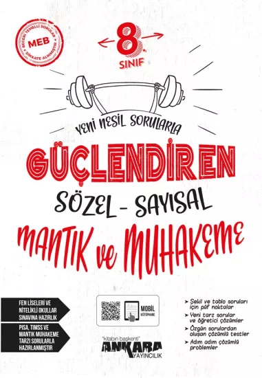 ANKARA  8.SINIF SAY-SÖZ MANTIK MUH. SORU BANKASI