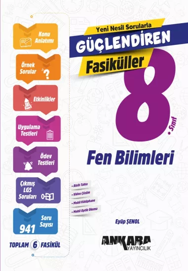 ANKARA  8.SINIF FEN BİLİMLERİ FASİKÜL KONU ANLATIM