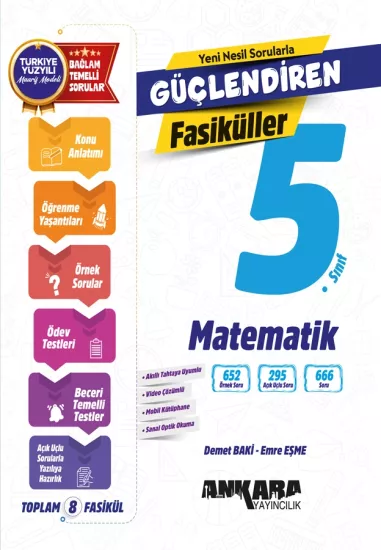 ANKARA  5.SINIF MATEMATİK FASİKÜL KONU ANLATIM