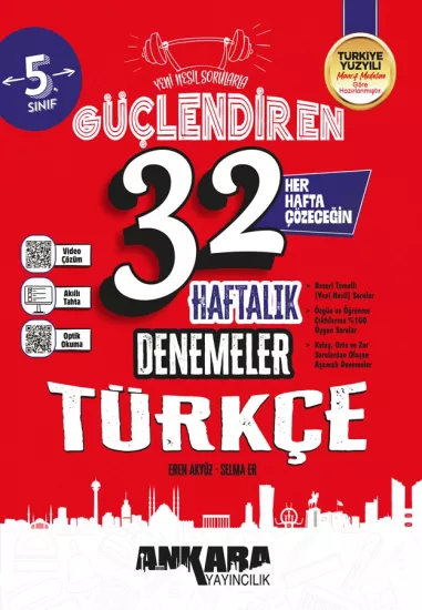 ANKARA  5.SINIF TÜRKÇE 32 HAFTA KAZ. DENEME