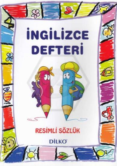 Dilko İngilizce Sözlüklü Defter - İlkokul (1-2-3-4