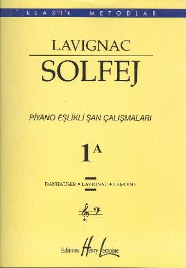 Lavignac 1A Solfej Piyano Eşlikli Şan Çalışmaları