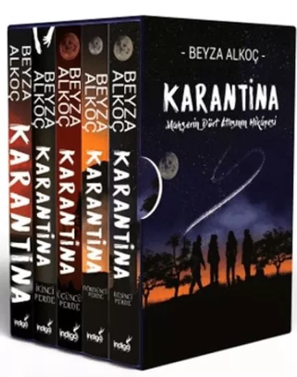 Karantina Serisi 5 Kitap Kutulu Ciltli