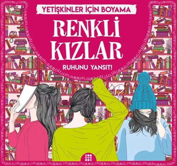  Renkli Kızlar - Yetişkinler İçinBoyama