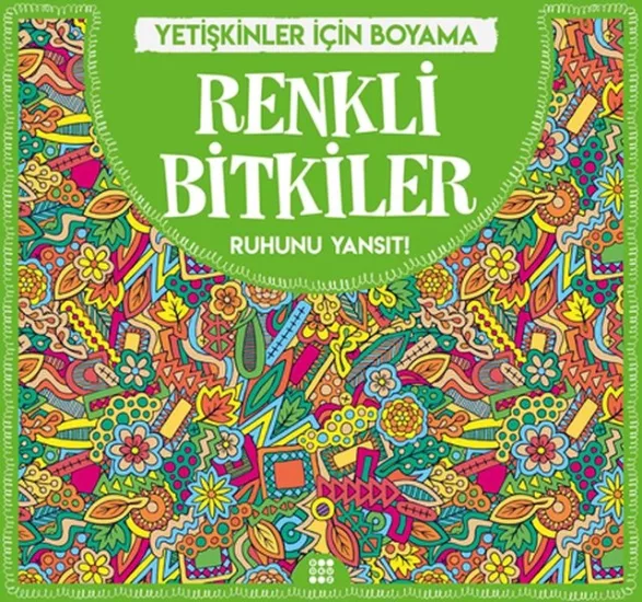  Renkli Bitkiler - Yetişkinler İçinBoyama