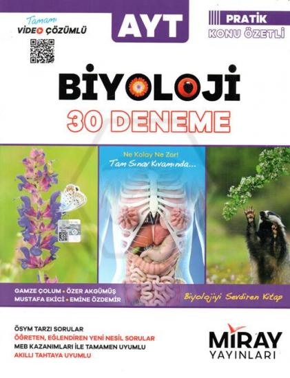 Miray AYT Biyoloji 30 Deneme