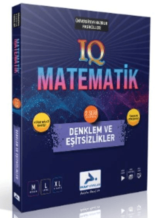 Paraf Yayınları IQ Matematik - 2. Seri - Denklem ve Eşitsizlikler