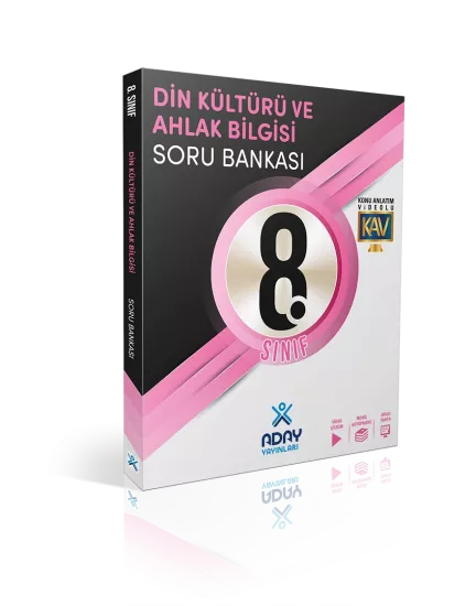 Aday 8. Sınıf Din Kültürü ve Ahlak Bilgisi Soru Bankası