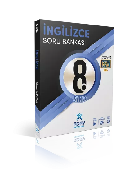 Aday Yyınları 8. Sınıf İngilizce Soru Bankası