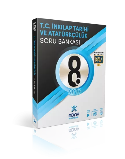 Aday Yayınları 8. Sınıf T.C. İnkılap Tarihi ve Soru Bankası