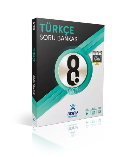 Aday Yyınları 8. Sınıf Türkçe Soru Bankası
