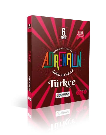 ADRENALİN 6. Sınıf Türkçe Soru Bankası 2025-26 YENİ MÜFREDAT