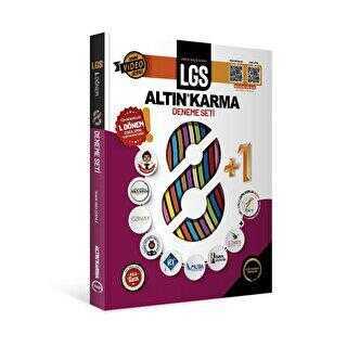Altın Karma Yayınları Altın Karma 8. Sınıf LGS 1. Dönem Deneme seti