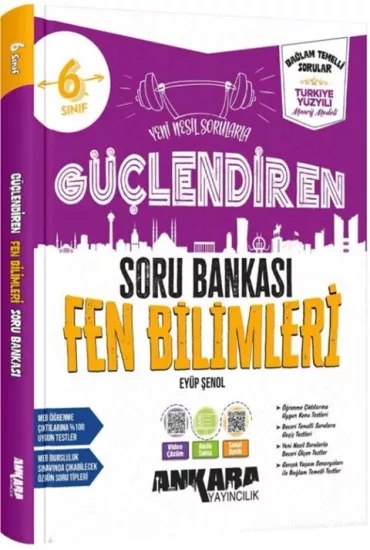 Ankara Yayıncılık 6. Sınıf Fen Bilimleri Güçlendiren Soru Bankası 2027