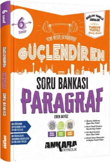 Ankara Yayıncılık 6. Sınıf Paragraf Güçlendiren Soru Bankası 2027