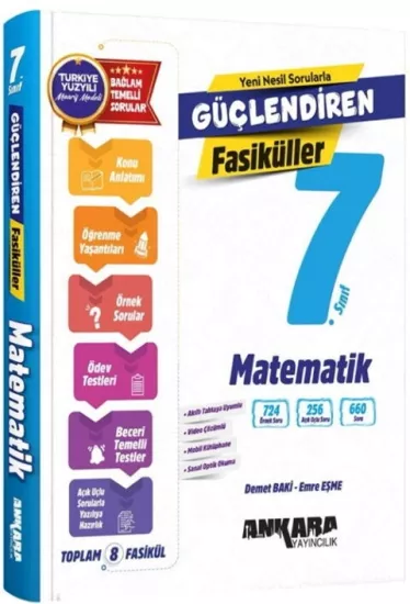 Ankara Yayıncılık 7. Sınıf Matematik Güçlendiren Fasikül Set 2027