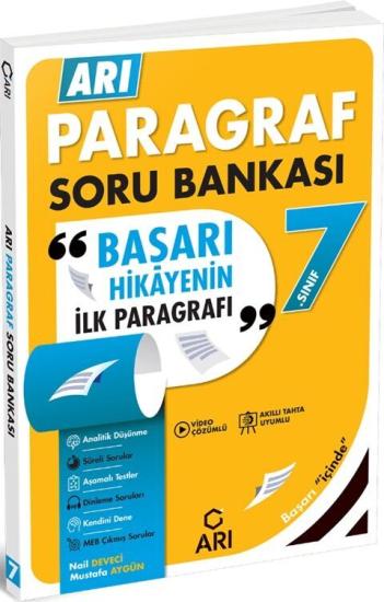 Arı Yayıncılık 7. Sınıf Paragraf Soru Bankası