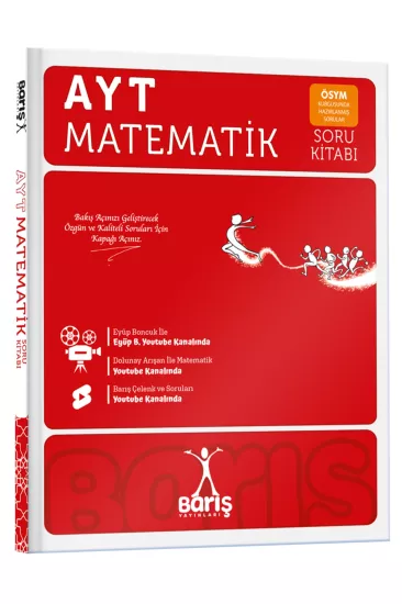 KR AKADEMİ Barış Yayınları AYT Matematik Soru Bankası
