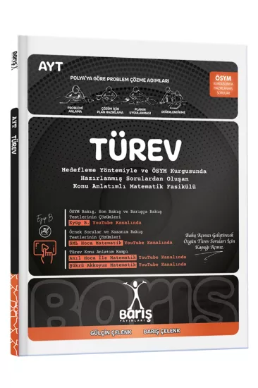 KR AKADEMİ Barış Yayınları Türev Matematik Fasikülleri