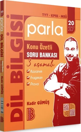 Benim Hocam Yayınları 2027 TYT KPSS MSÜ Parla Dil Bilgisi Konu Özetli Soru Bankası