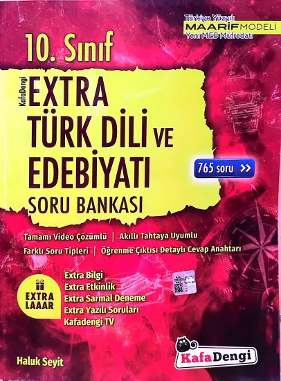 Kafa Dengi 10.Sınıf Extra Türk Dili ve Edebiyatı Soru Bankası 2025-26 YENİ MÜFREDAT