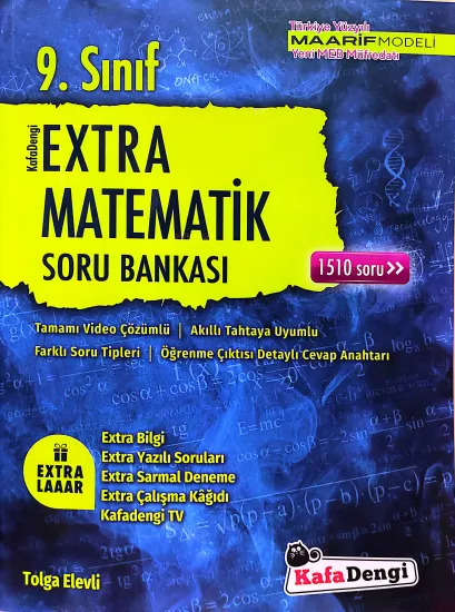 Kafa Dengi 9.Sınıf Extra  Matematik Soru Bankası 2025-26 YENİ
