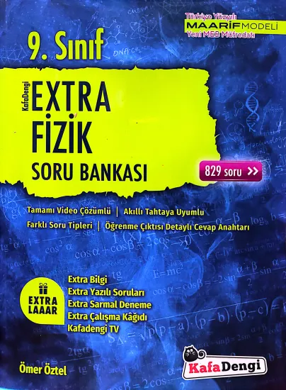 Kafa Dengi 9.Sınıf Extra Fizik Soru Bankası 2025-26 YENİ