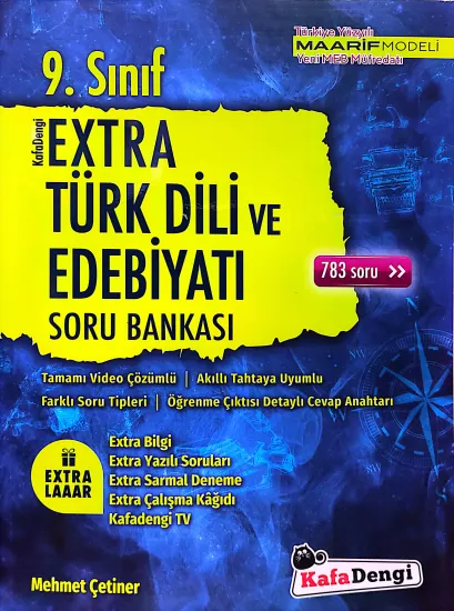 Kafa Dengi 9.Sınıf Extra Türk Dili ve Edebiyatı Soru Bankası 2025-26 YENİ