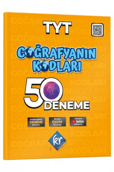 KR AKADEMİ Coğrafyanın Kodları TYT Coğrafya Çözümlü 50 Deneme