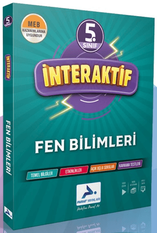 Paraf  5. Sınıf İnteraktif Fen Bilimleri Soru Bankası**YENİ**