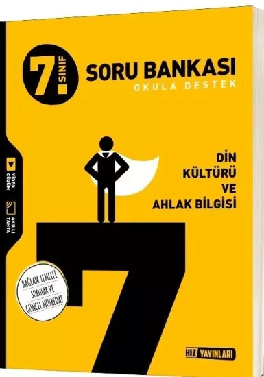 Hız Yayınları 7. Sınıf Din Kültürü ve Ahlak Bilgisi Soru Kitabı 2026-2027 **YENİ**