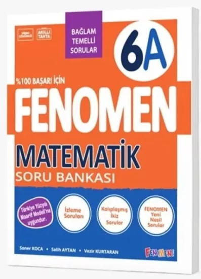 FENOMEN 6 MATEMATİK SORU BANKASI (A) 2026-2027 YENİ MÜFREDAT