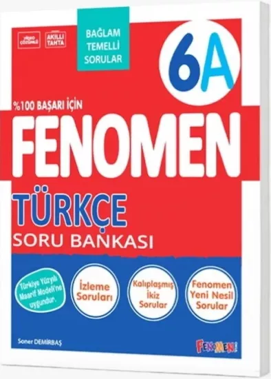 FENOMEN 6 TÜRKÇE SORU BANKASI (A) 2026-2027 YENİ MÜFREDAT