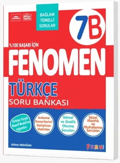 Fenomen Okul Yayınları 7. Sınıf Türkçe B Fenomen Soru Bankası 2026-2027 **YENİ**