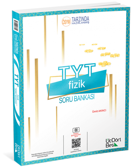 ÜçDörtBeş TYT Fizik Soru Bankası 2024