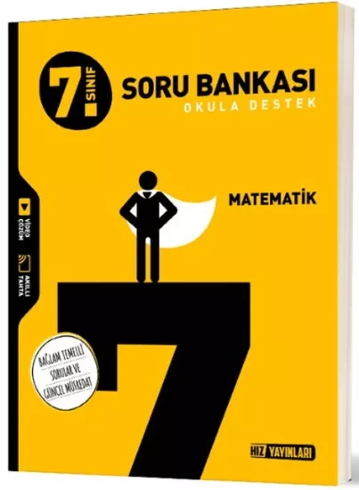 Hız Yayınları 7. Sınıf Matematik Soru Bankası 2026-2027 **YENİ**