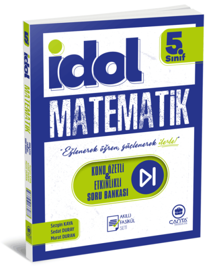 İDOL 5.Sınıf  Matematik Konu Özetli Etkinlikli Soru Bankası 4 Fasikül