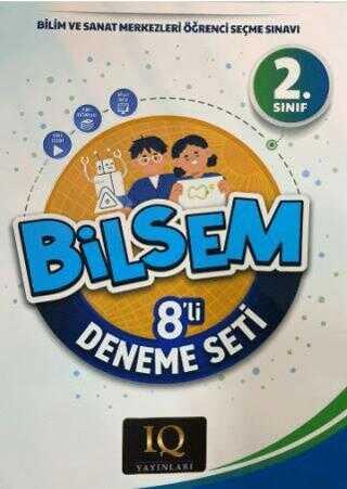 IQ Yayınları 2. Sınıf Bilsem 8`li Deneme Seti **YENİ** 2025